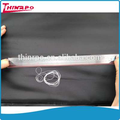 0.5mm & 0.8mm thickness factory price highly transparent airtight leakproof clear silicone band