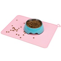 Large waterproof dog or cat silicone pet food feeding mat